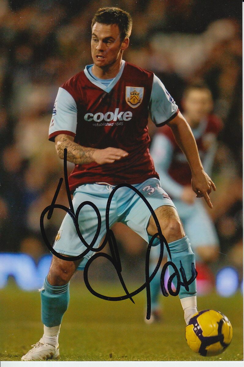 BURNLEY HAND SIGNED DANNY FOX 6X4 Photo Poster painting 1.