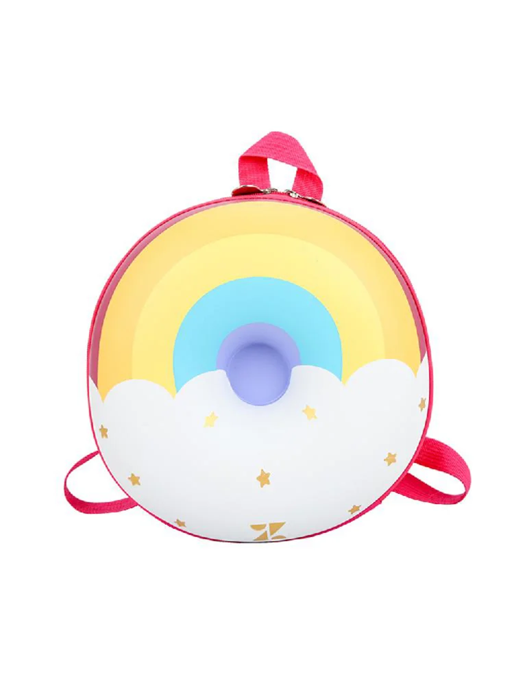Children Backpack Cute Rainbow Kindergarten Cartoon School Bag (Multicolor)