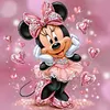 Minnie Full DIY 5D Round Drill Diamond Painting Kits for Adults/Beginners Home Decor Diamond Dots Paintings Picture Arts Craft 30x30cm