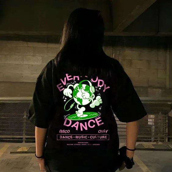 DISCO ONLY 'Everybody Dance' Tee