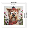 Dog-14CT Stamped Cross Stitch Egyptian Cotton 65*65cm/25.59*25.59in(Big Size) tapestrymarket