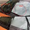 2pcs Canopy Water Nozzle Replacement ABS Windshield Washer for Audi A6 Rs6 S7 A7
