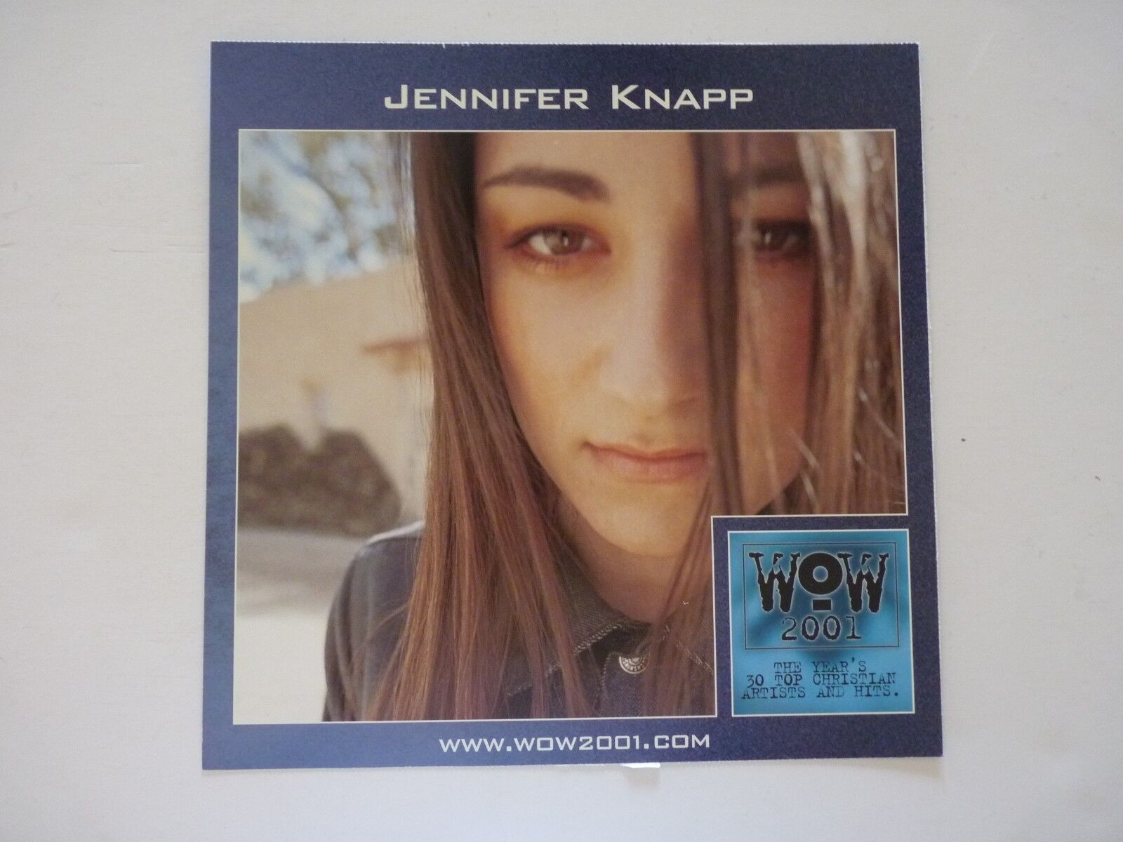 Jennifer Knapp LP Record Photo Poster painting Flat 12x12 Poster