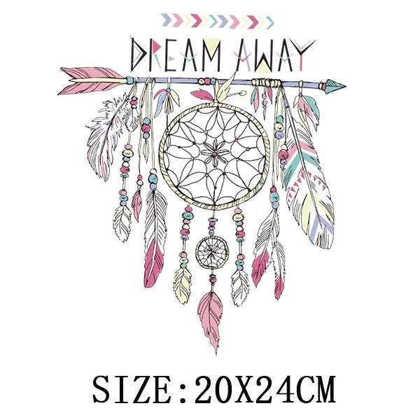 Beautiful Flowers Thermal Sticker On T-shirt DIY Washable Patches On Clothes Funny Design Iron On Transfer For Hoodies Bag Decor