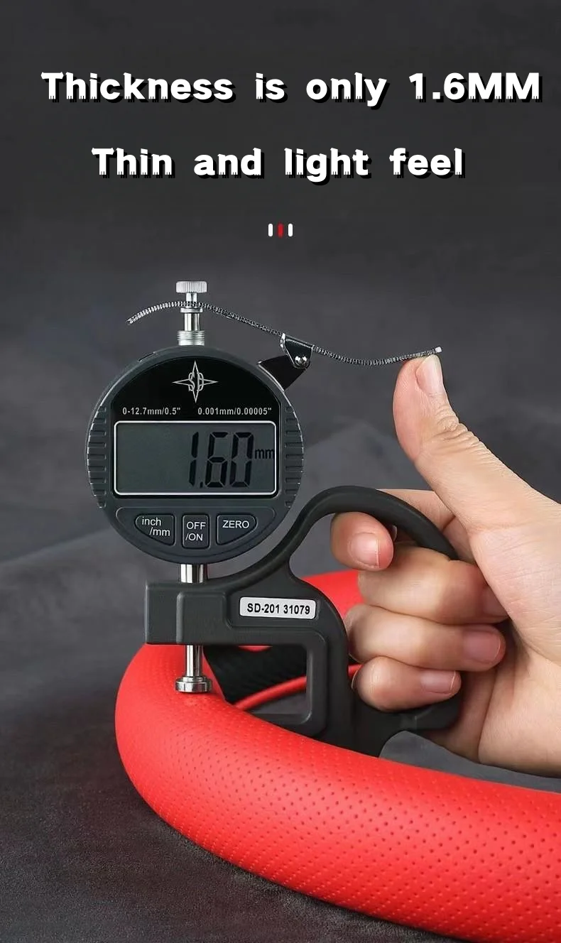 New 5D nappa leather breathable directional cover