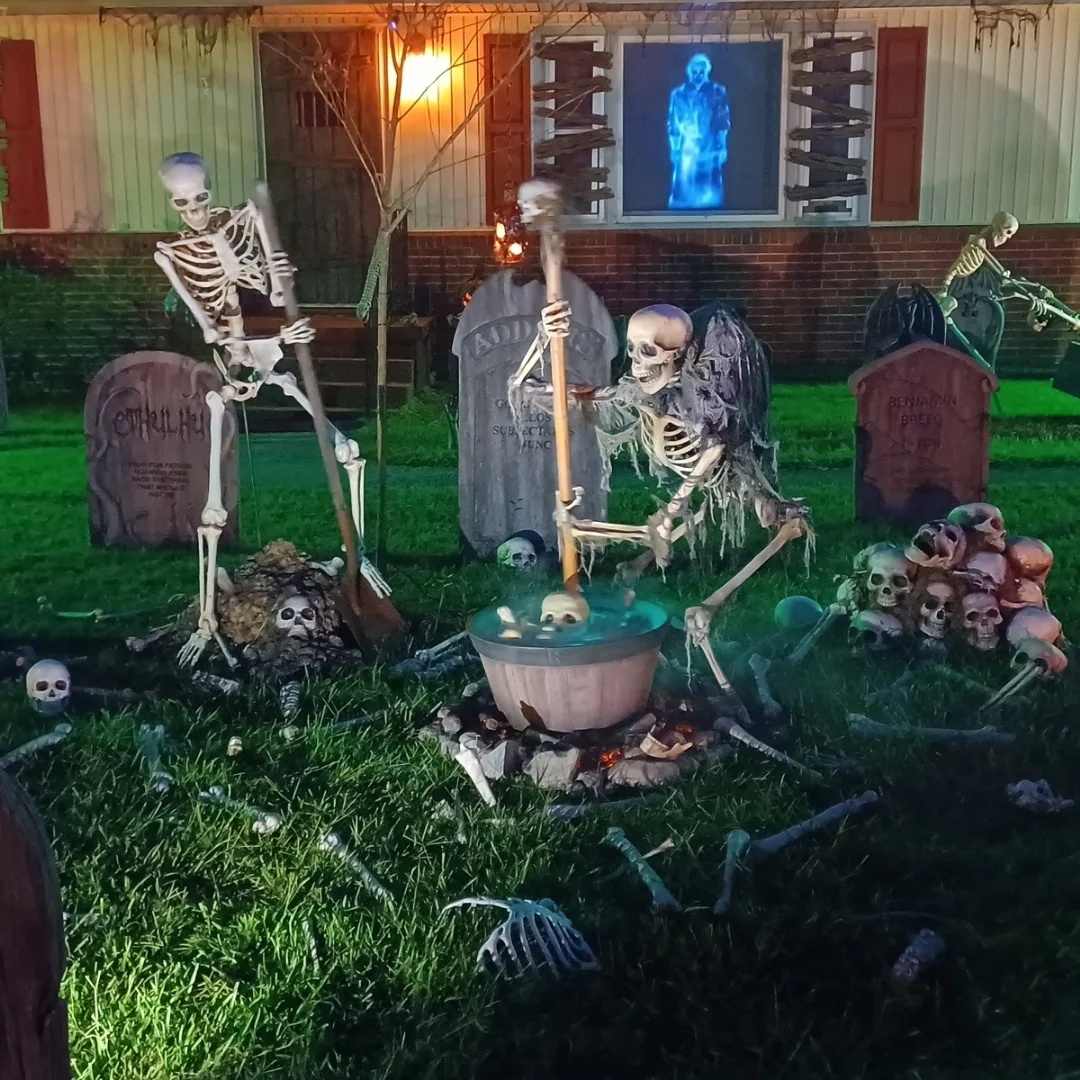 SKELETON MAKING BONE STEW