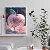 Diamond Painting-DIY Full Round Drill Snowflake Apple