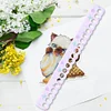 2pcs Cross Stitch Row Line Board Acrylic for Handmade Accessories (Seashells)