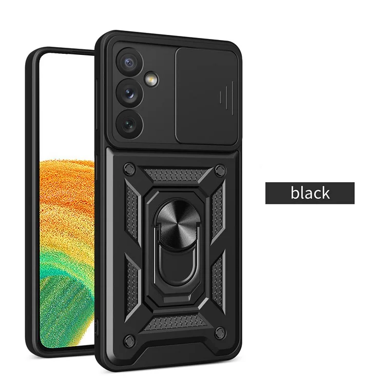 Slide Camera Lens Case For Samsung Galaxy S22 S23 A53 A54 A33 Ultra S21 S20 A04 A04E A14 A34 A13 A23 Note 20 Bumpers Armor Cover