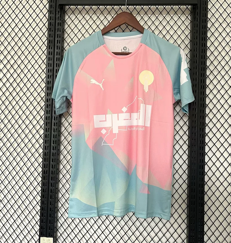 2025-26 Morocco Training Jersey Pink - Jersey - Fan Edition