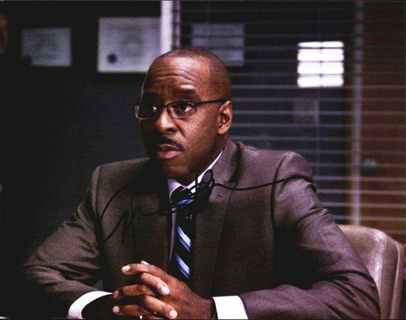 Courtney Vance authentic signed celebrity 8x10 Photo Poster painting W/Cert Autographed D1