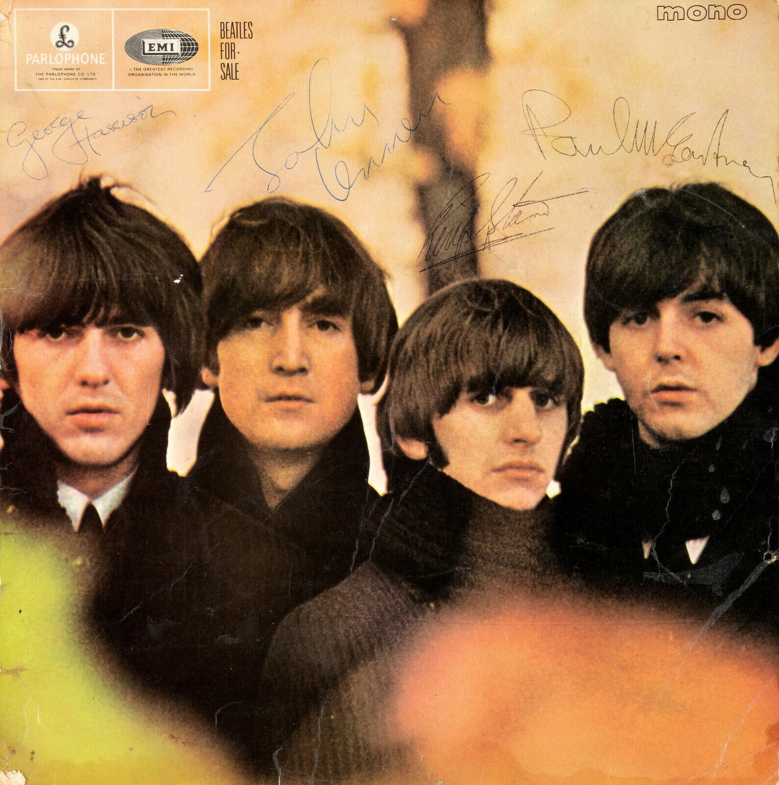 BEATLES Signed 'FOR SALE' Photo Poster paintinggraph - Pop / Rock Group - preprint