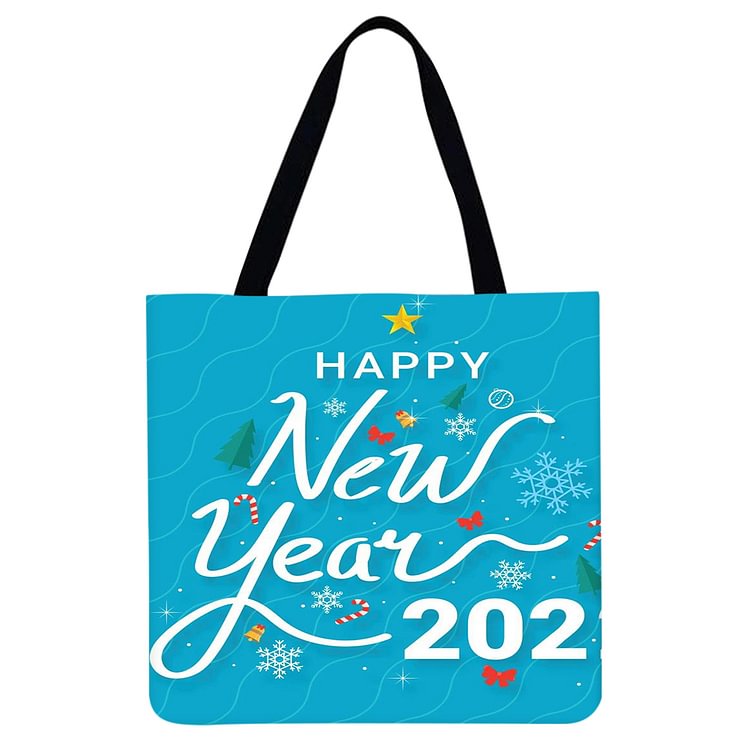 Happy New Year 2020 - Linen Tote Bag