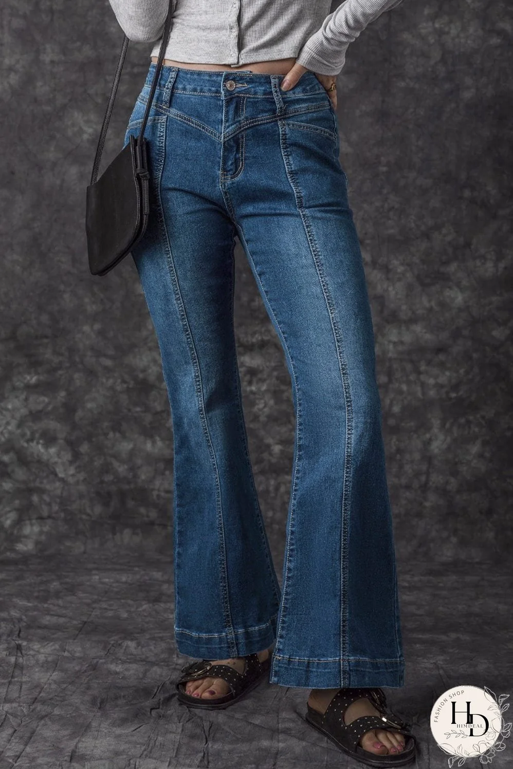 Vintage Inspired Flared Jeans