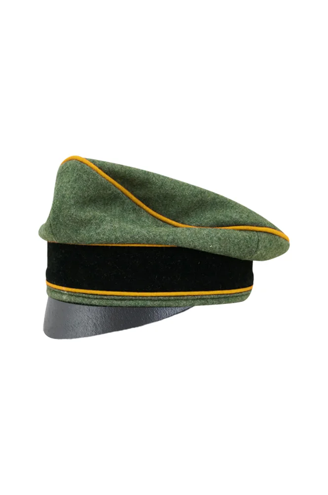   Waffen Elite Wool Crusher Cap Small Visor German-Uniform