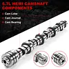 [US Local Warehouse] Camshaft Lifter Kit With Head Gasket Engine Full Gasket Set 5.7 Hemi Lifter Cam Kit Camshaft Valve Lifters & Bolt Set For 09-16 Dodge Ram 1500 5.7L
