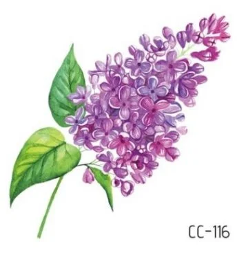 Temporary Tattoos Sticker for Women Body Art Tattoo Sticker 3D Butterfly Rose Flower Feather Tattoo Waterproof 6X6cm Gift