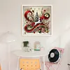 Christmas Tree Elk-11CT Stamped Cross Stitch 40*40cm/15.75*15.75in tapestrymarket