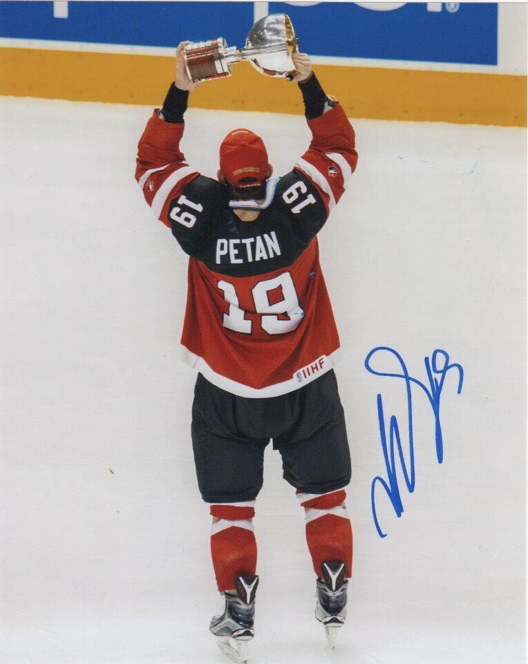 Team Canada Nicolas Petan Signed Autographed 8x10 Photo Poster painting COA