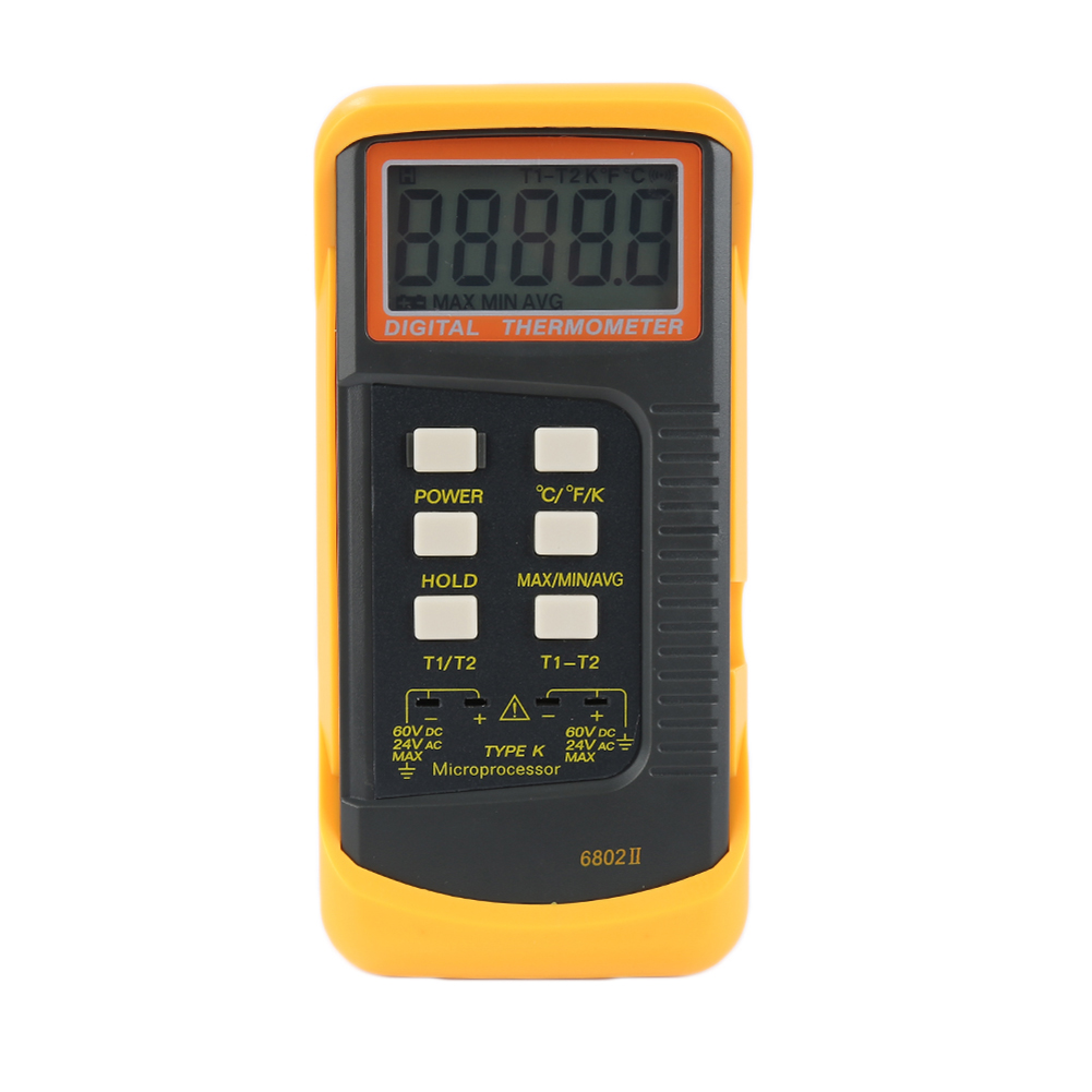 

2CH Thermocouple Probe Thermometer Industrial Temperature Measuring Tool, 501 Original