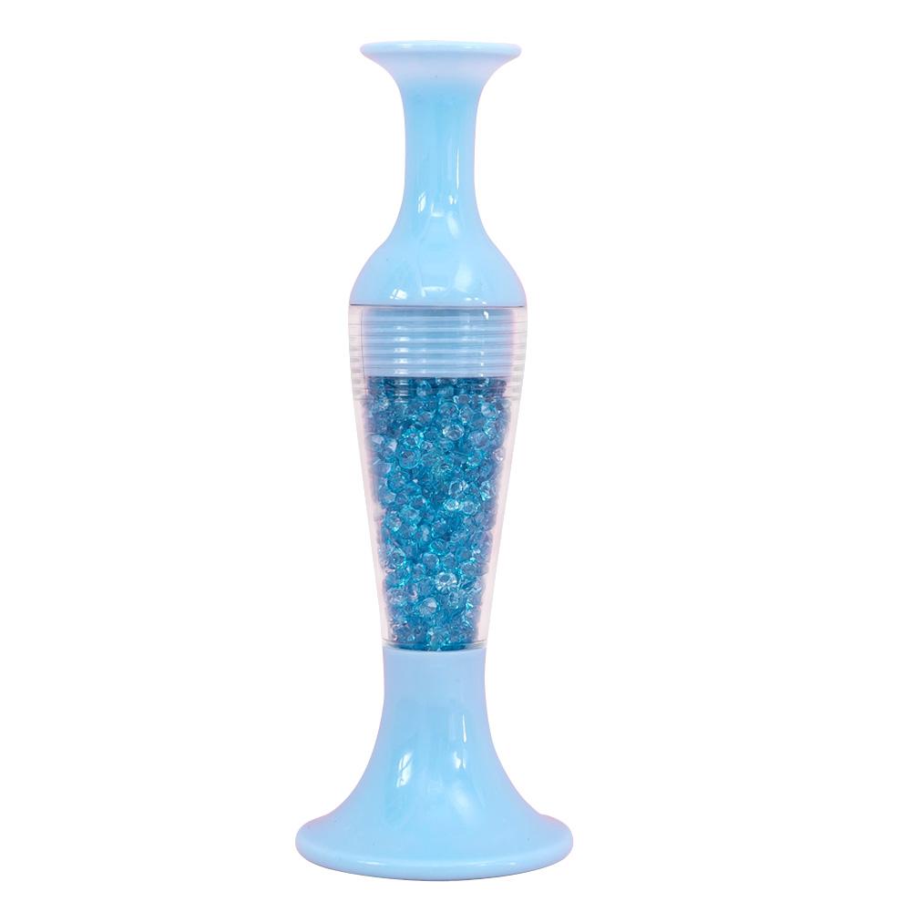Flower Pot 5D Diamond Painting Point Drill Pen DIY Crafts (w/ Drill Blue) gbfke