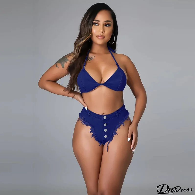 Spring sexy nightclub queen dj ultra-short Shorts Denim shorts women