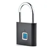 O10 Waterproof Smart Fingerprint Door Lock 0.5sec Unlock Anti-theft Padlock