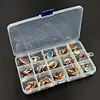 30pcs Metal Spoon Spinner Fishing Lure Artificial Bait for Bass Trout Perch Pike