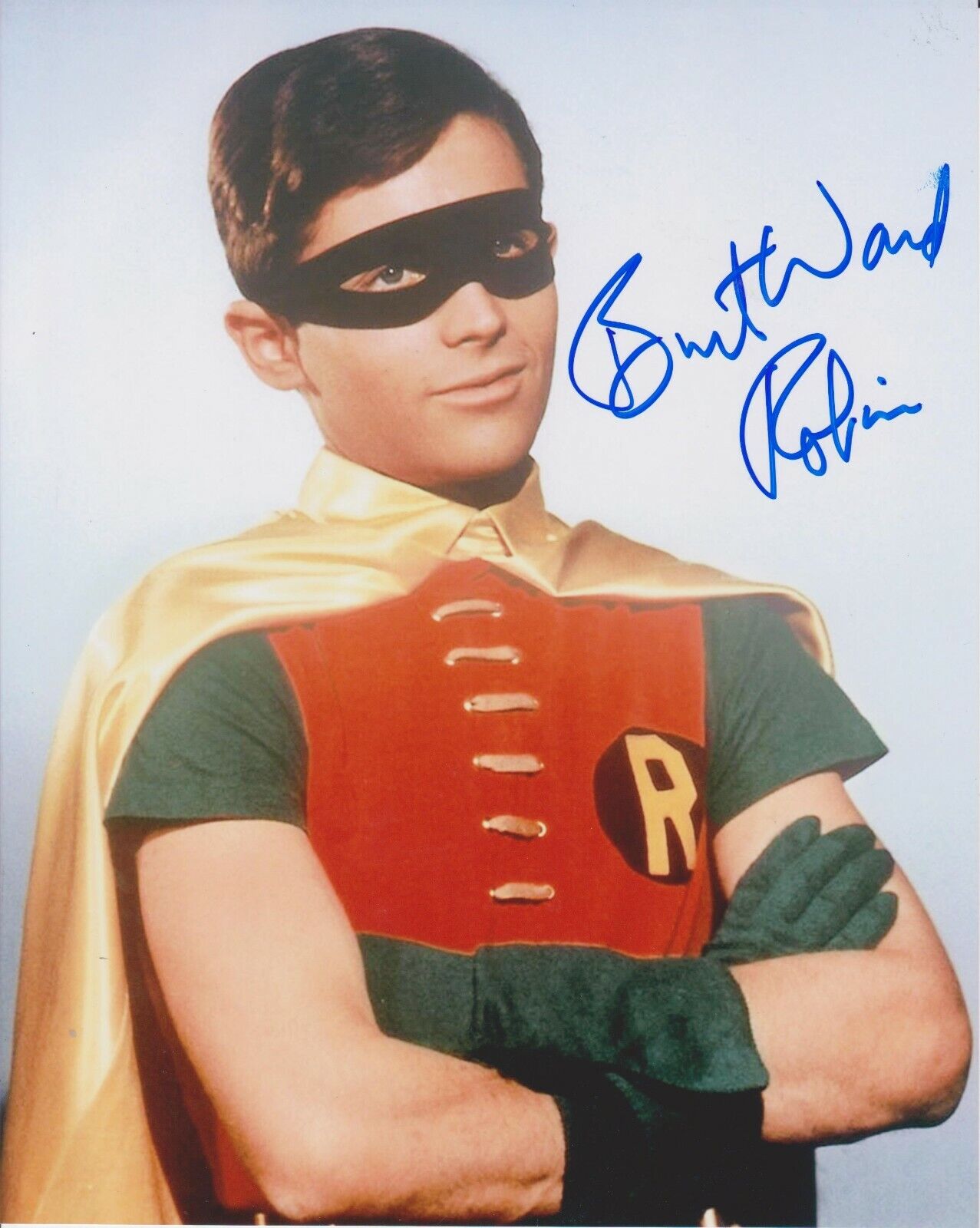 Burt Ward Original Autographed 8x10 Photo Poster painting - Batman & Robin - RARE!!! #13