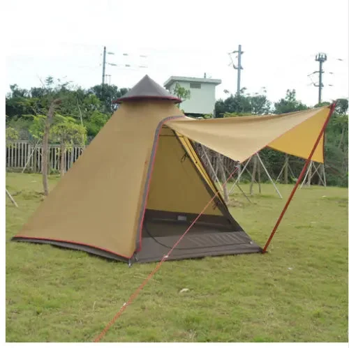 Luxury Mongolian Yurt Tent Outdoor Kid Large Shelter Eco Glamping Camping Teepee