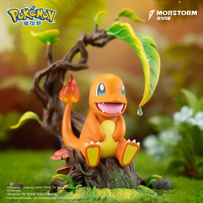 MORSTORM Studio - Pokémon Small Size Figure Pikachu & Psyduck