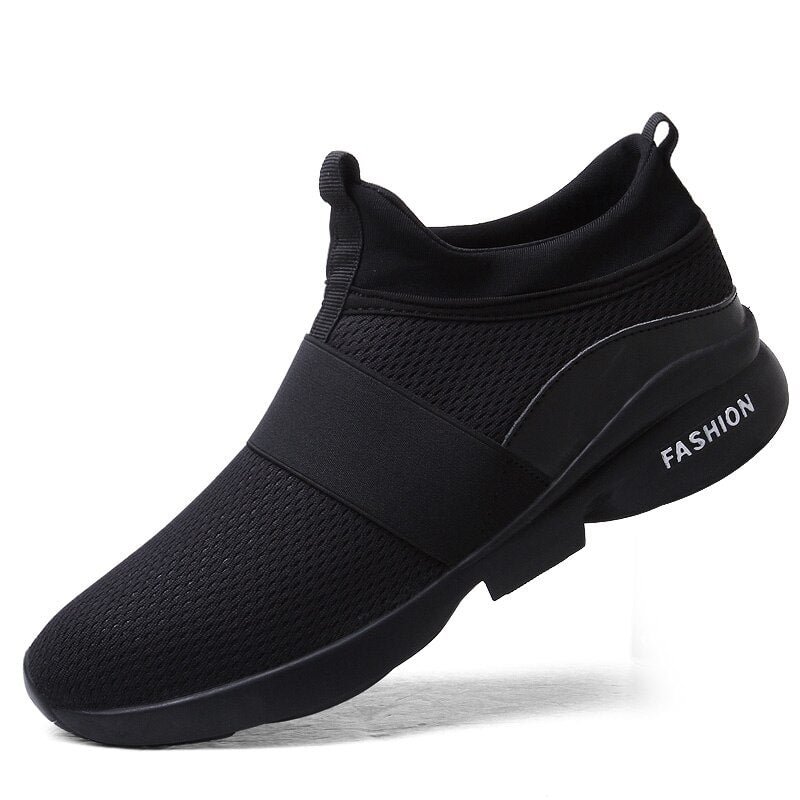 2021 Men Casual Shoes Sneakers Fashion Loafers Comfortable Mesh Mens Shoes Footwear Lightweight Walking Shoes White Size 46