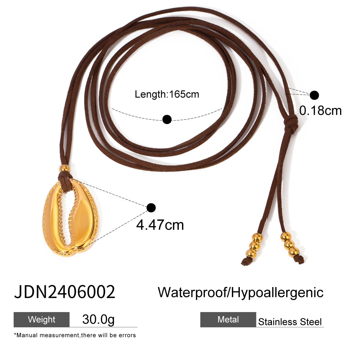 Cross Geometric Stainless Steel Electroplating Necklaces