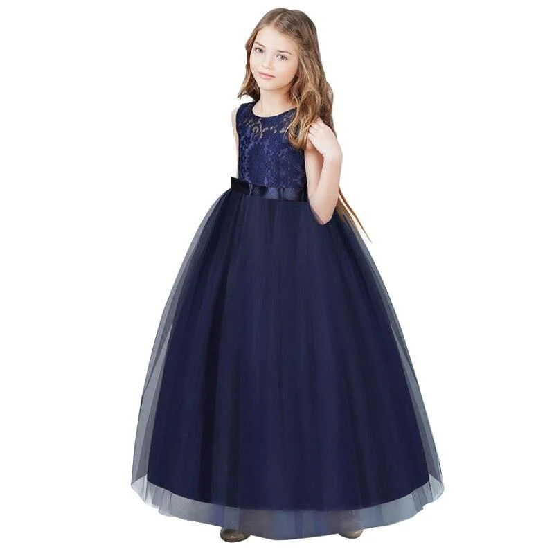 Fancy Baby Girl Rainbow Unicorn Girls Dress Party Elegant Children Kids Long Tutu Gown Princess Dresses Teen Girl 10 12 14 Years