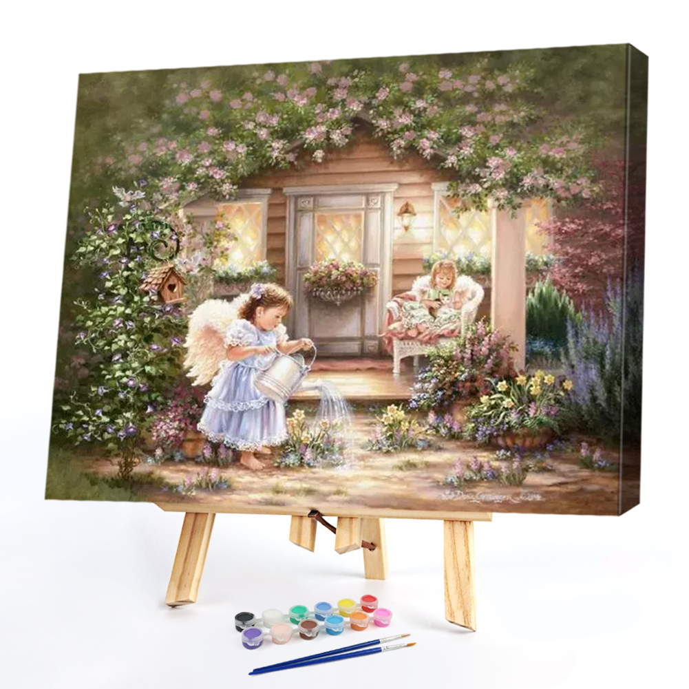 

40*50CM Paint By Numbers-Girl, 501 Original