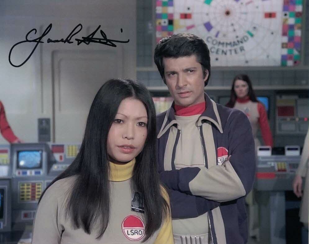 YASUKO NAGAZUMI - Yasko in Space 1999 hand signed 10 x 8 Photo Poster painting