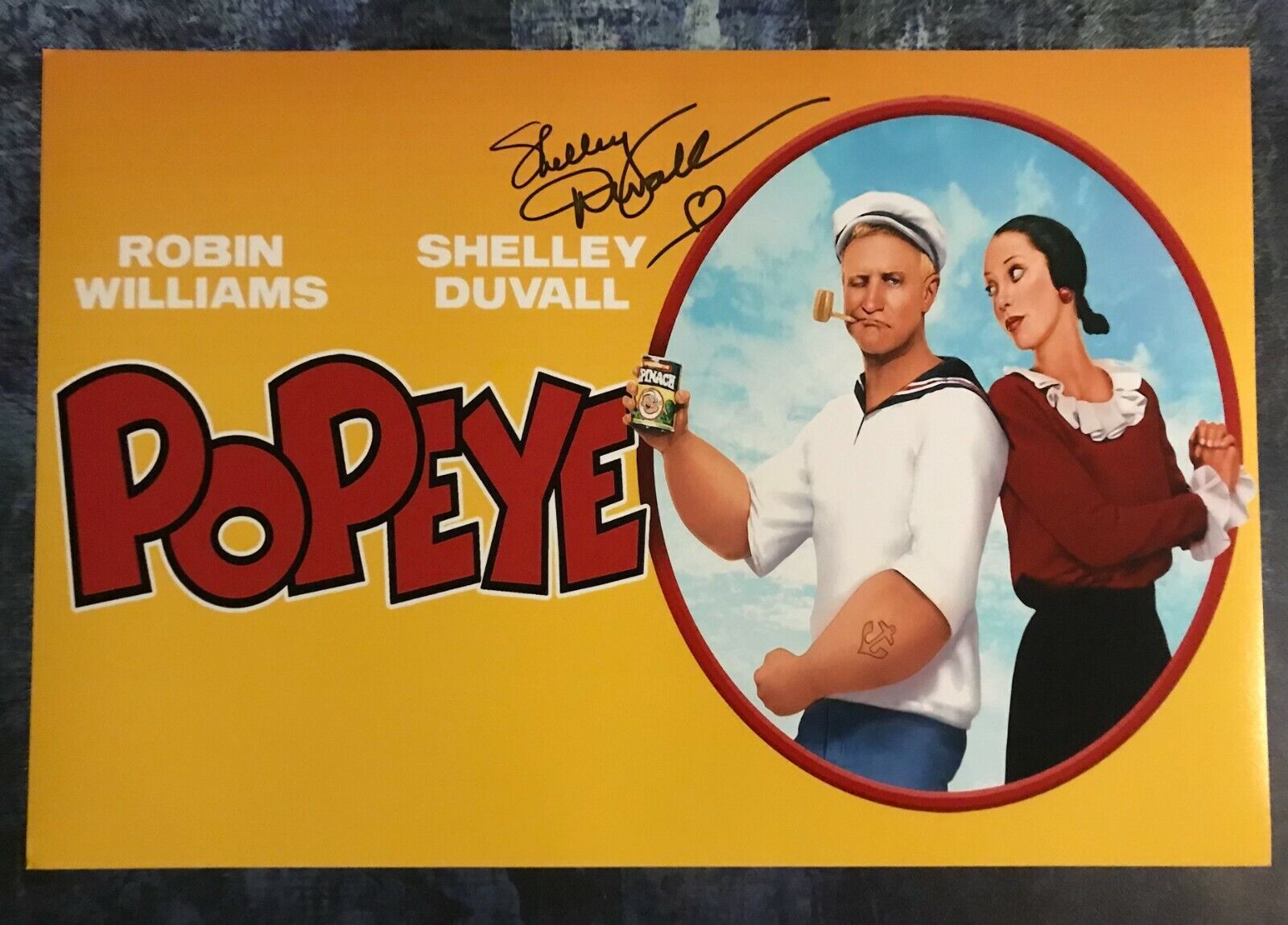 GFA Popeye Olive '80 Movie * SHELLEY DUVALL * Signed 12x18 Photo Poster painting PROOF S14 COA