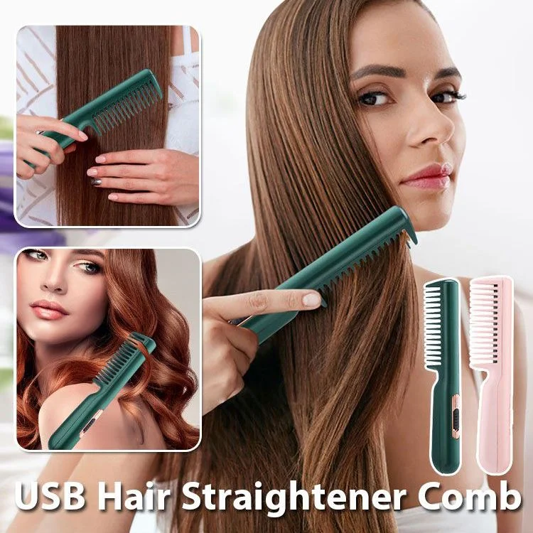 USB Hair Straightener Comb