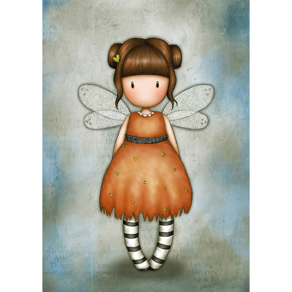 

30*40CM - Goliath Doll - Round Drill Diamond Painting, 501 Original