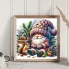 Goblins And Squirrels-11CT Stamped Cross Stitch 45*45cm/17.72*17.72in