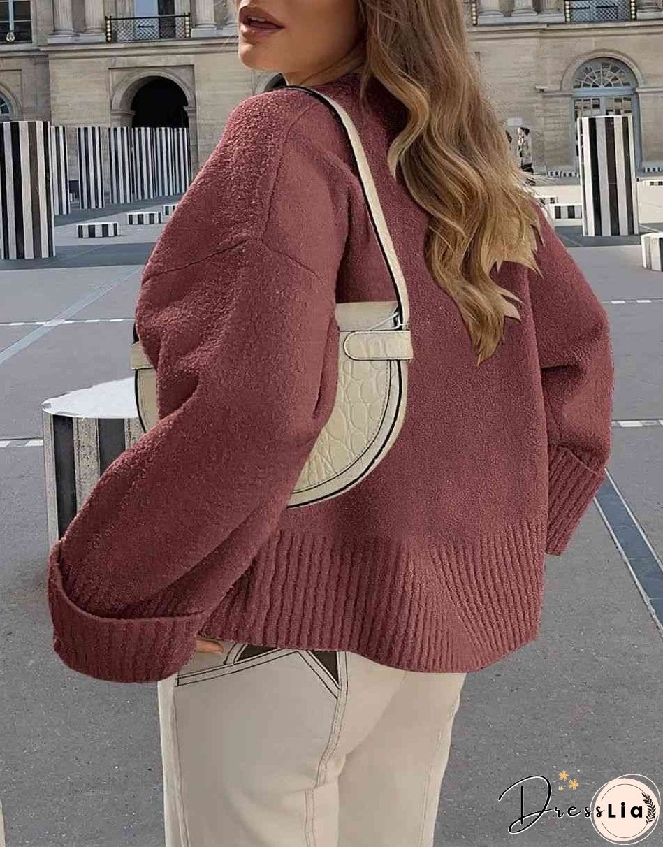 Chic and Relaxed winter Pullover