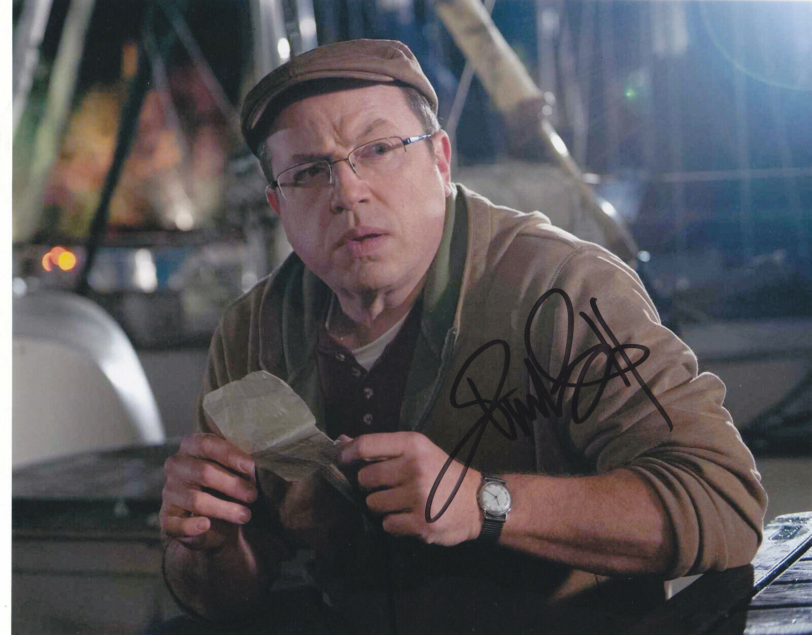 BRENT BUTT SIGNED AUTOGRAPH NO CLUE 8X10 Photo Poster painting COMEDIAN CORNER GAS PROOF