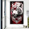 Tiger-11CT Stamped Cross Stitch 40*70cm(Big Size)