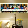 The Last Supper-Partial Round Diamond Painting(80*30cm)