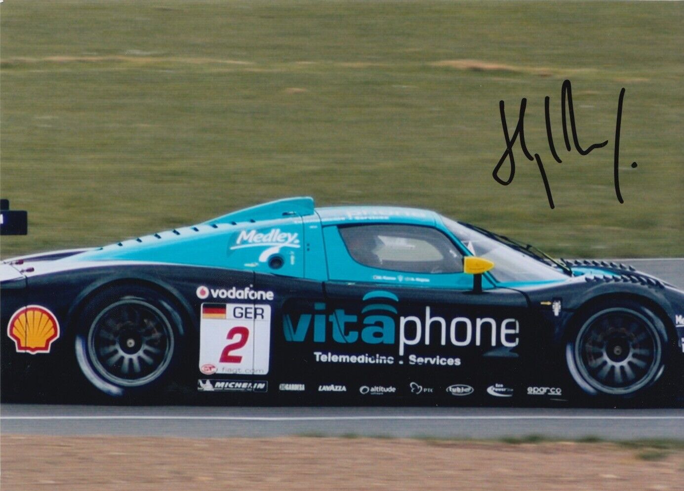 Miguel Ramos Hand Signed 7x5 Photo Poster painting - FIA GT Championship.