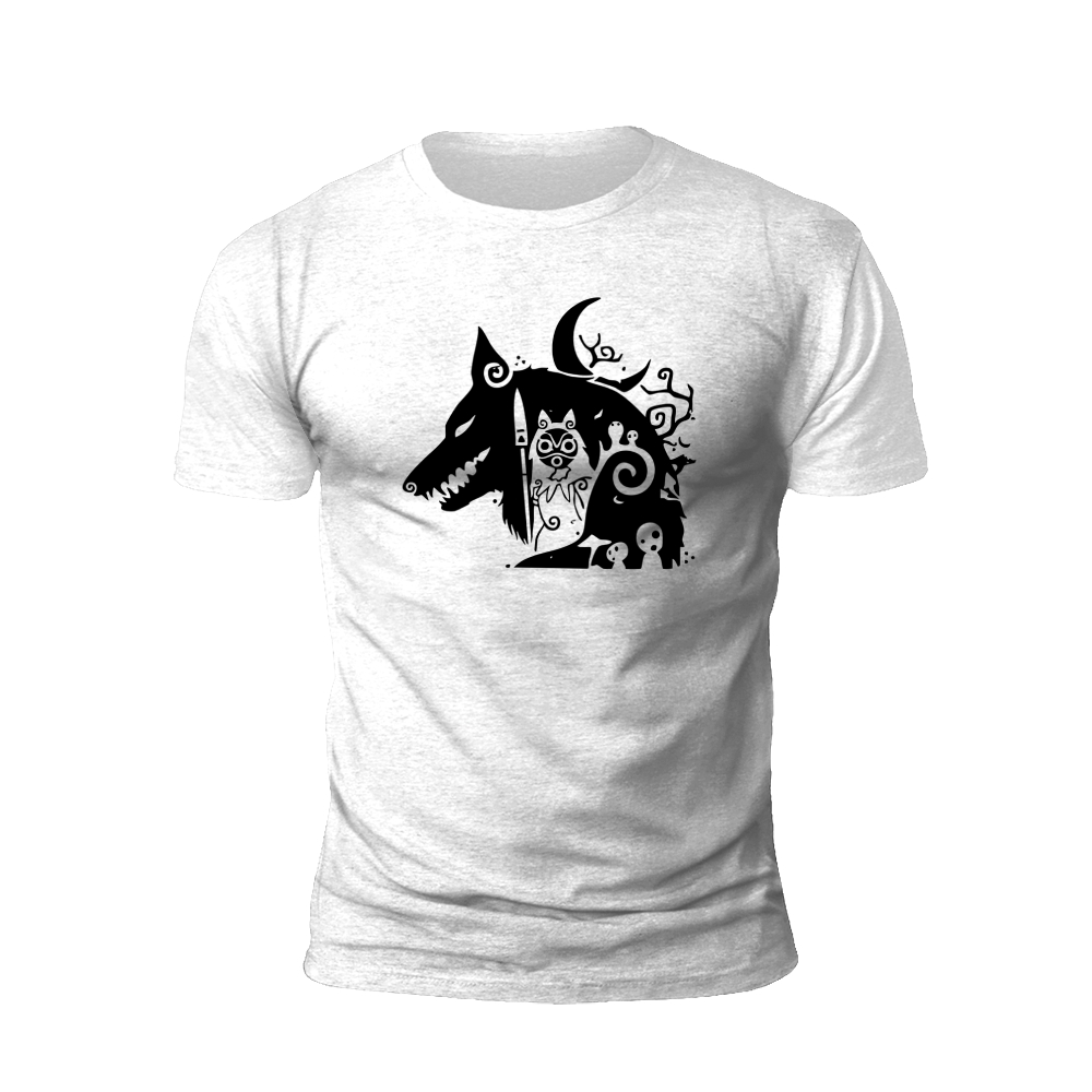 Mystic Howl: Moonlit Spirits T-shirt