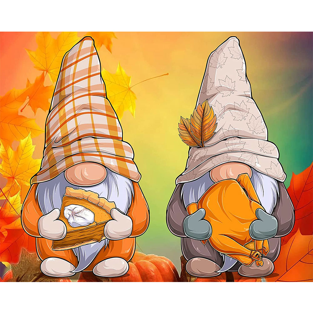 

Autumn Goblins - Round Drill Diamond Painting - 40*30CM, 501 Original