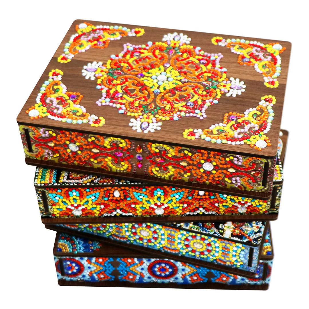 Diamond Painting Jewelry Storage Box DIY Special Shaped Drill Case