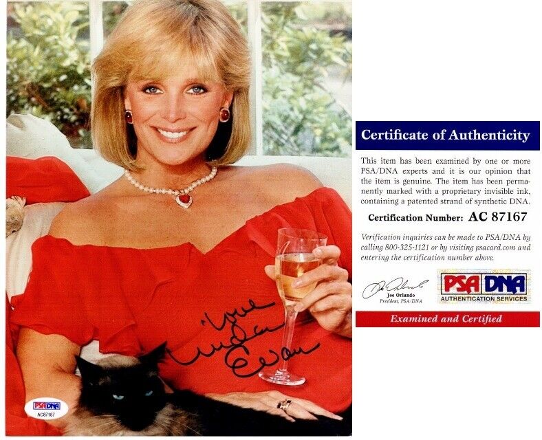 Linda Evans Signed - Autographed Dynasty 8x10 inch Photo Poster painting - PSA/DNA COA