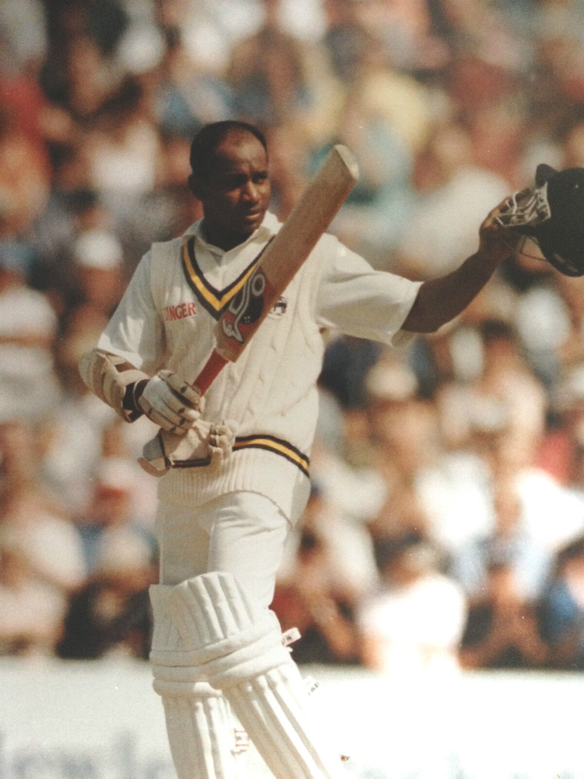 SANATH JAYSURIYA - SRI LANKAN CRICKETER - SUPERB COLOUR Photo Poster paintingGRAPH